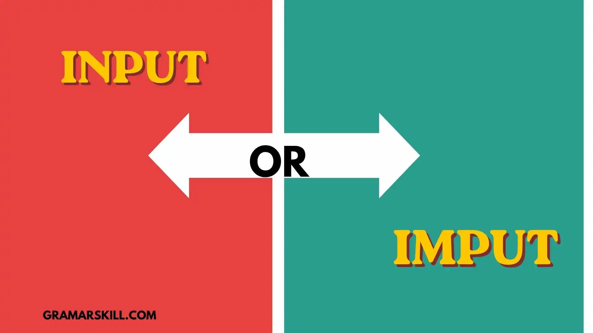 Input or Imput
