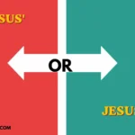 jesus' or jesus's