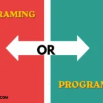 Programing or Programming