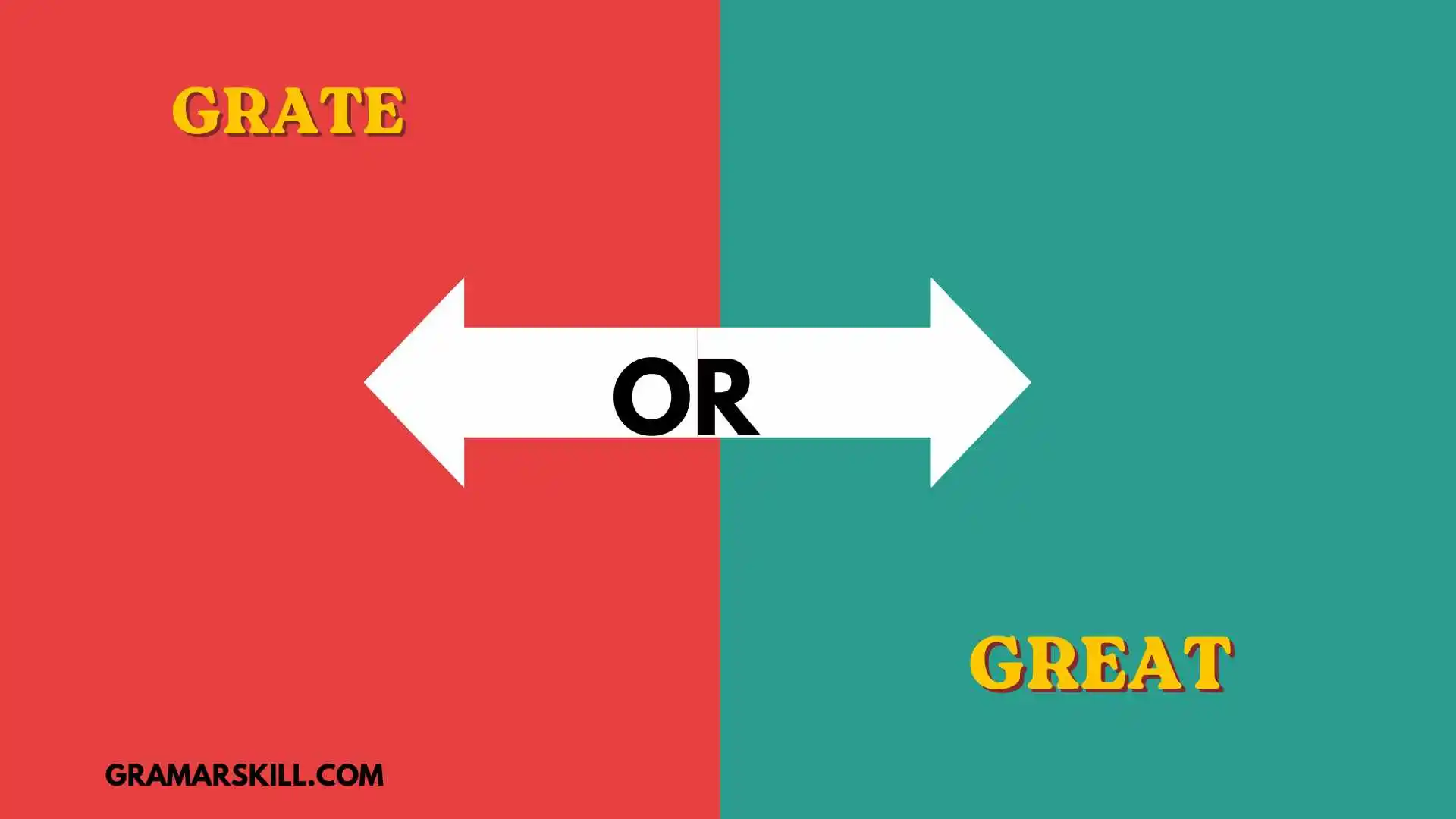 Grate or Great
