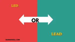 led or lead past tense