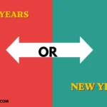 new years or new year's