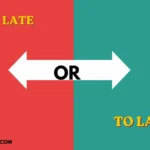 Too Late or To Late