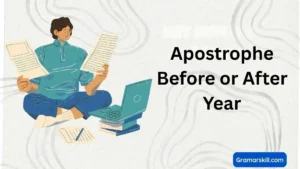 Apostrophe Before or After Year