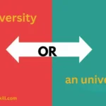 is a university or an university