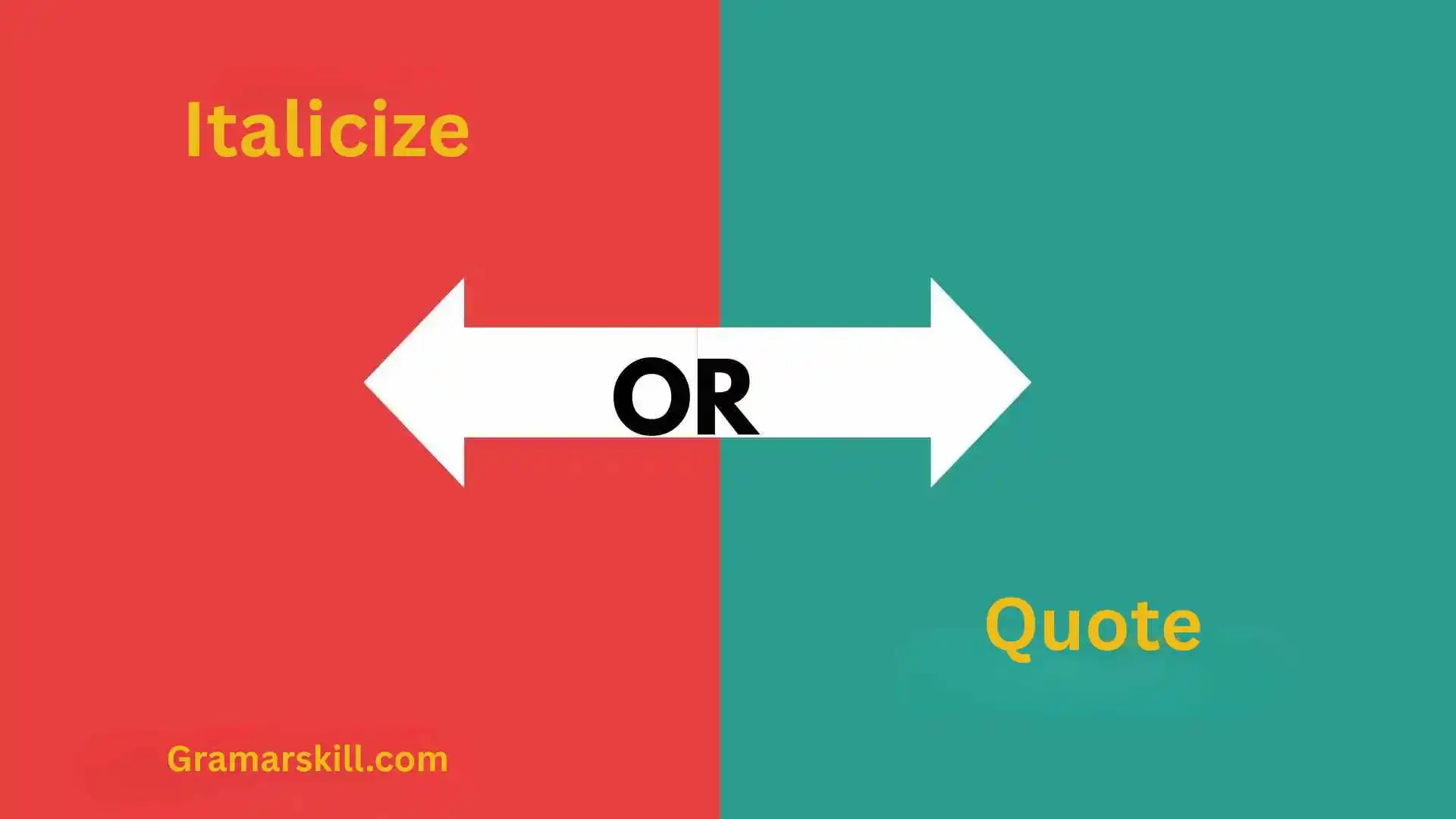 Italicize or Quote Book Titles