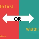 Length or Width First