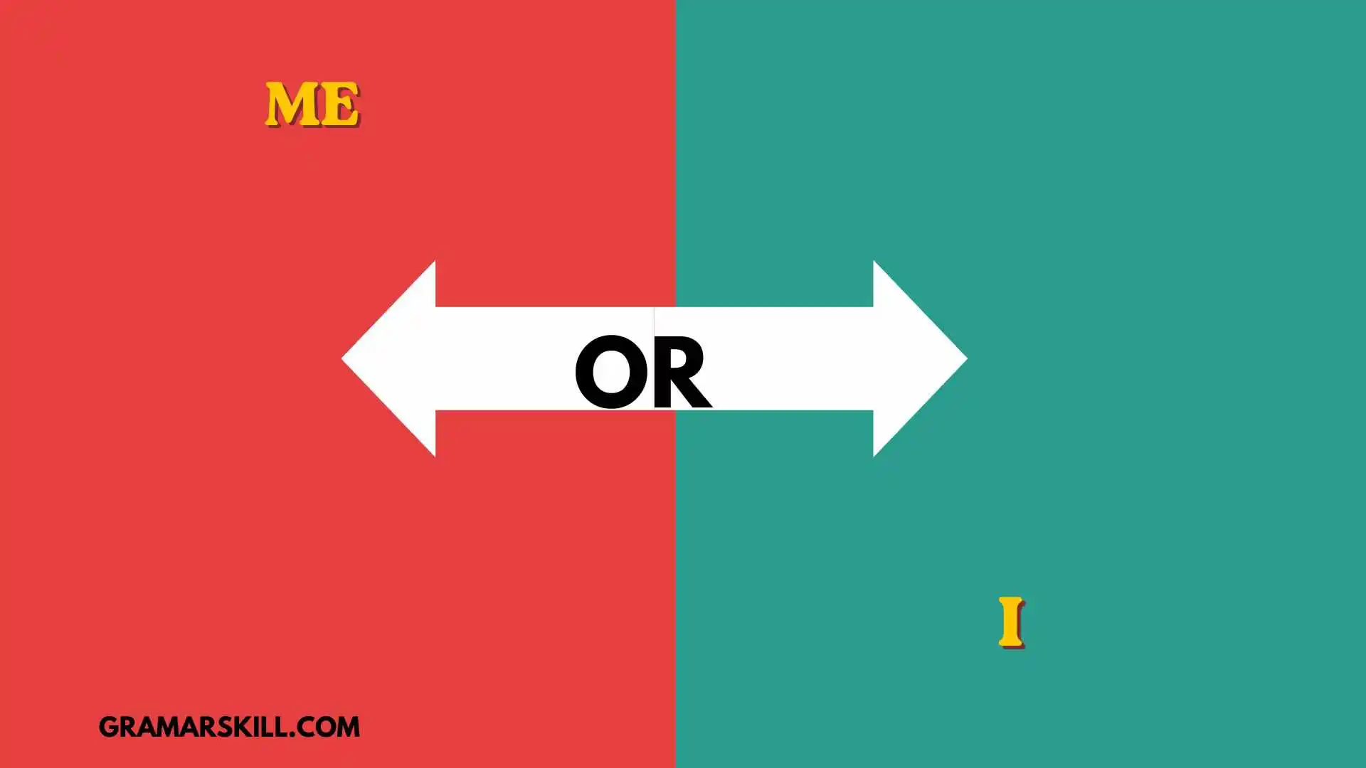 when to use me or i